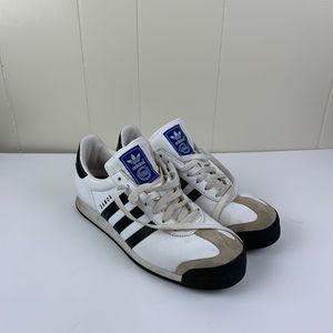 ADIDAS - White/Black- Samoa Sneaker - 9